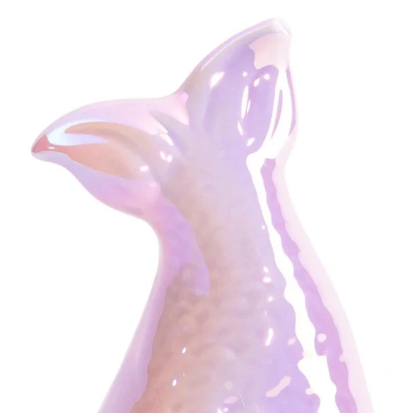 NWT Rae Dunn Lustrous Ceramic Sun Kissed Mermaid Tail - Picture 4 of 4